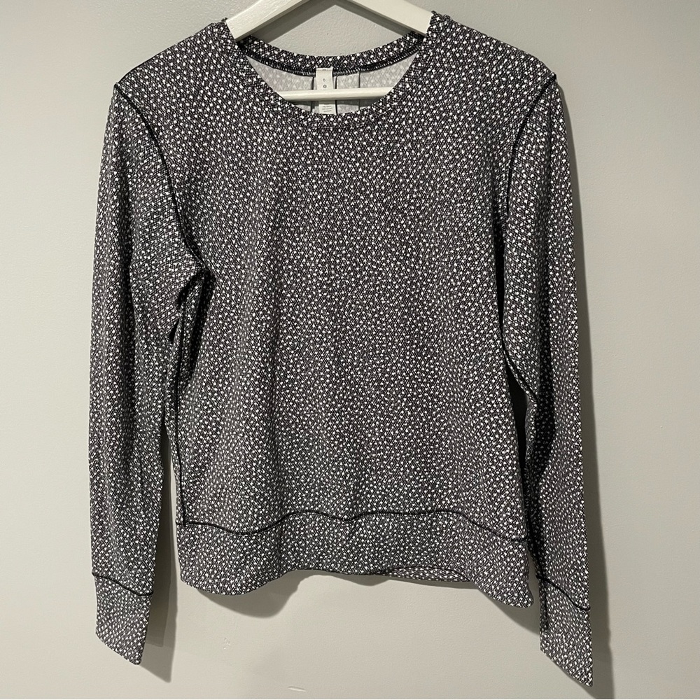 Lululemon Rush Hour Long Sleeve Top Brushed Luxtreme Size 6